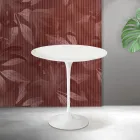 Saarinen Tulip salontafel H 52 cm in mat wit Florim keramiek - Scarlet Viadurini