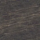 Tulip Saarinen ovale salontafel H 41 in Noir Desire Made in Italy Keramiek - Scarlet Viadurini