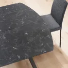 Uitschuifbare tontafel tot 170 cm in gelaagd HPL - Convivio Viadurini