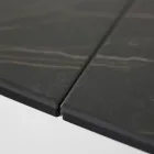 Uitschuifbare tafel tot 276 cm in Noir Desir keramiek Made in Italy - Equator Viadurini