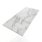 Uitschuifbare tafel tot 170 cm in staal en keramiek - Sphinx Viadurini