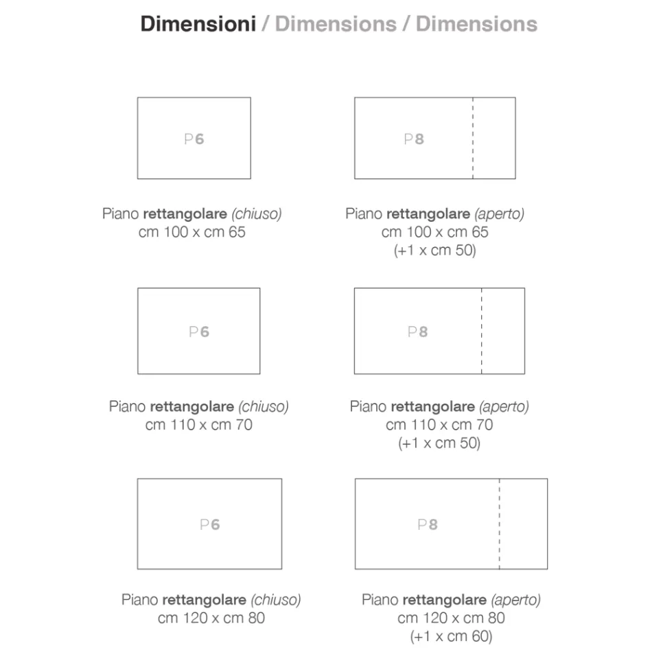 Uitschuifbare tafel tot 180 cm in beuken en melamine Made in Italy - Otiello Viadurini