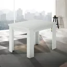 Uitschuifbare tafel van duurzaam hout tot 180 cm - Perro Viadurini