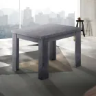 Uitschuifbare tafel van duurzaam hout tot 180 cm - Perro Viadurini