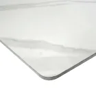 Uitschuifbare tafel 200 cm in metaal en kunststeen - Onderwater Viadurini