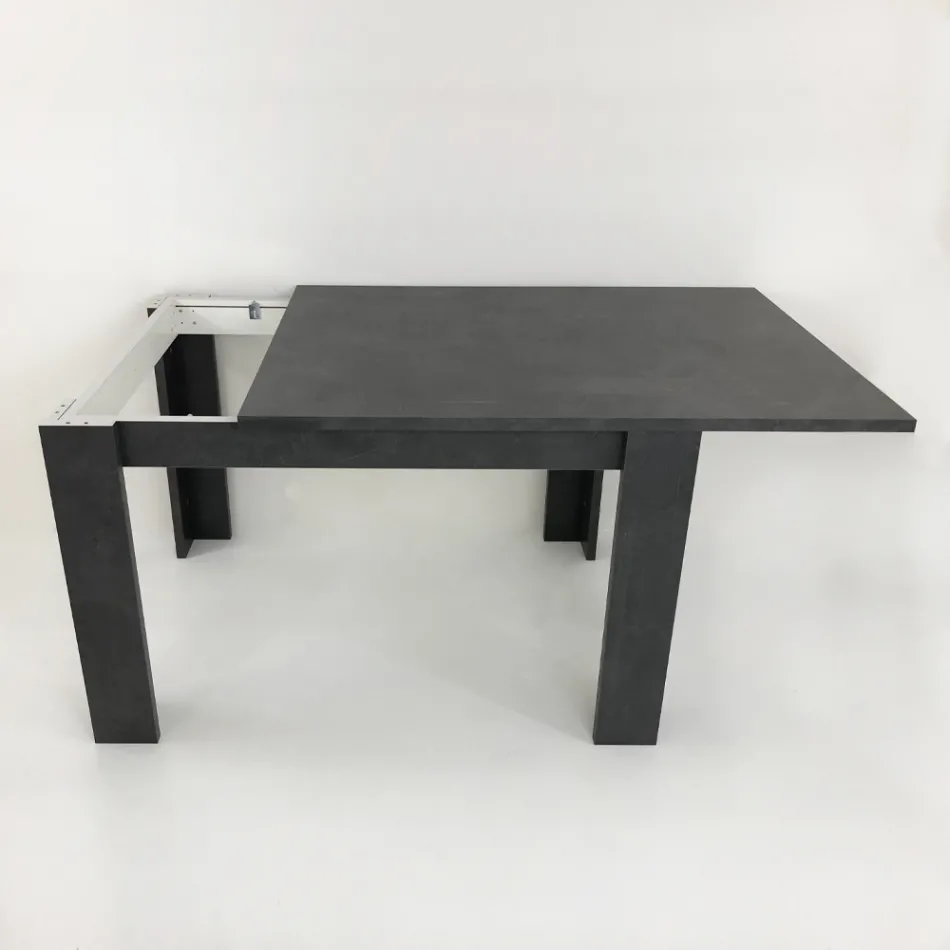 Design eettafel uitschuifbaar tot 210 cm in duurzaam hout - Perro Viadurini