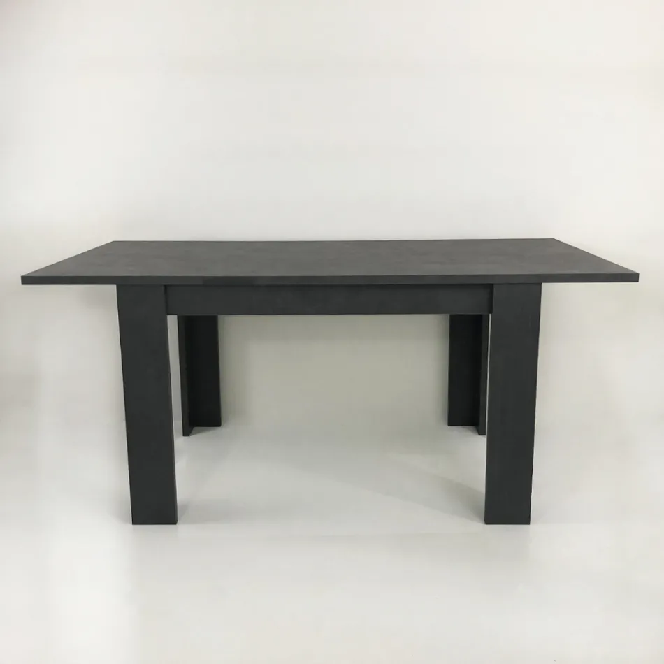 Design eettafel uitschuifbaar tot 210 cm in duurzaam hout - Perro Viadurini