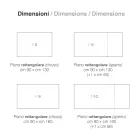 Uitschuifbare tafel tot 220 cm met grafiet beuken onderstel Made in Italy - Toles Viadurini