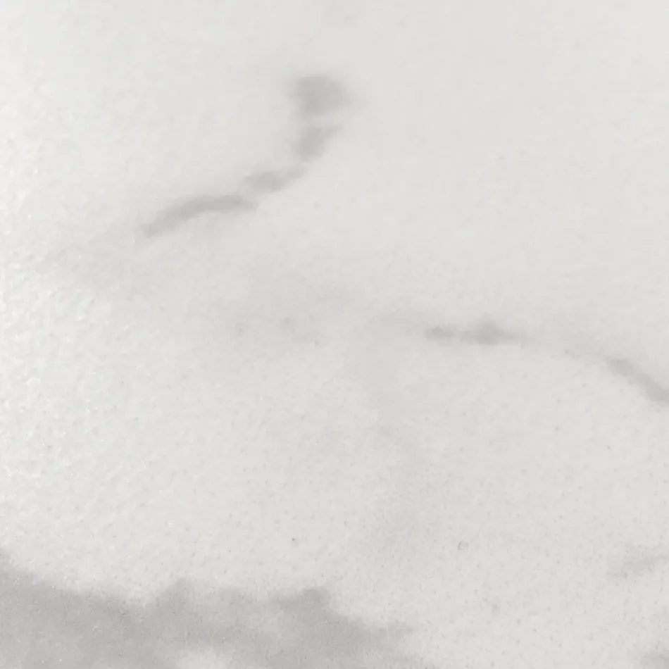 Uitschuifbare tafel tot 220 cm in keramiek met marmeren afwerking - Berice Viadurini