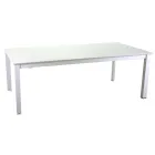 Uitschuifbare tafel 240 cm in aluminium met verschillende afwerkingen - Notebook Viadurini