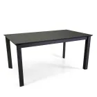 Uitschuifbare tafel 240 cm in aluminium met verschillende afwerkingen - Notebook Viadurini