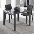 Uitschuifbare tafel tot 240 cm in gelakt houtdesign Made in Italy - Jacobs Viadurini