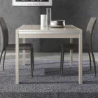 Uitschuifbare tafel tot 240 cm in gelakt houtdesign Made in Italy - Jacobs Viadurini