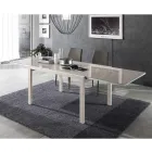 Uitschuifbare tafel tot 240 cm in gelakt houtdesign Made in Italy - Jacobs Viadurini