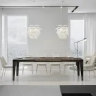 Uitschuifbare tafel tot 284 cm in verschillende maten en afwerkingen Made in Italy - Strand Viadurini