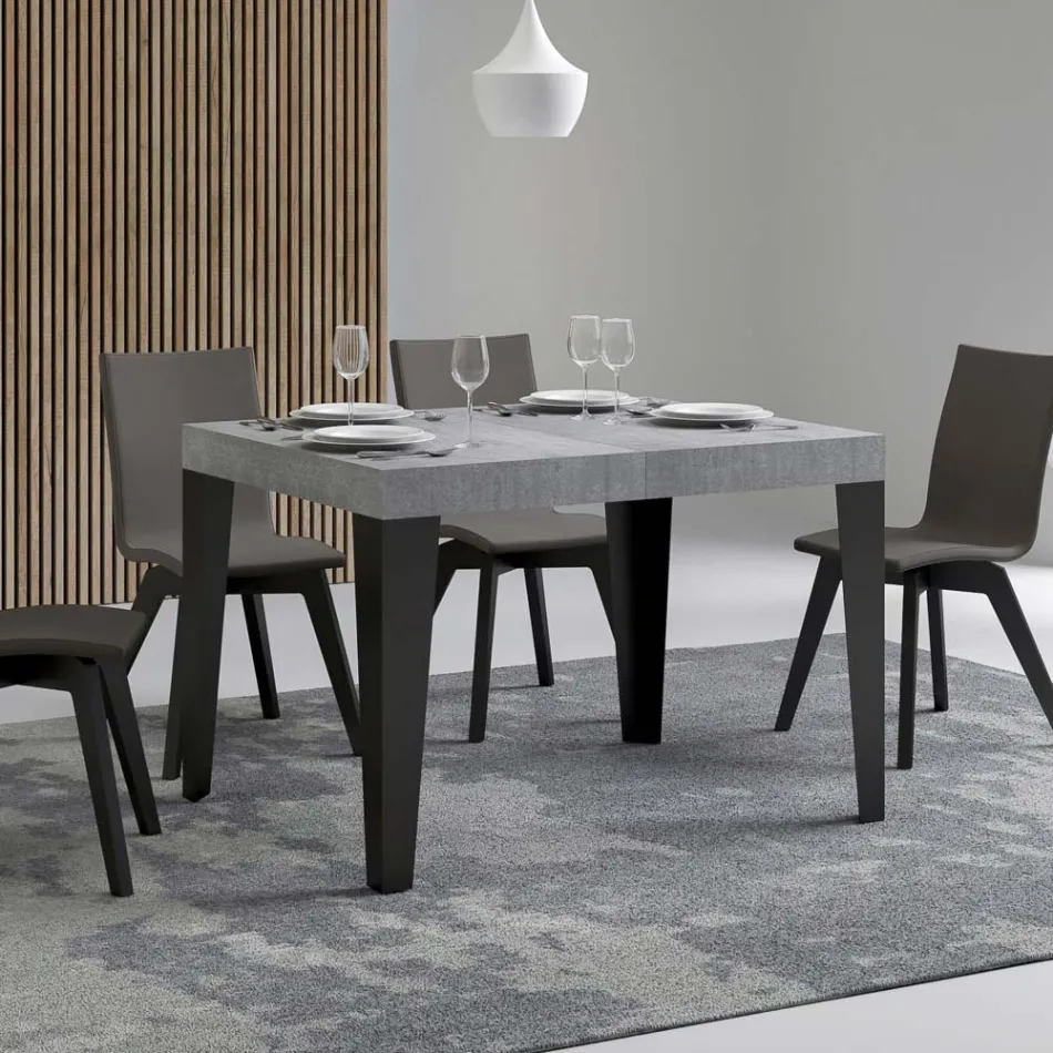 Uitschuifbare tafel tot 284 cm in verschillende maten en afwerkingen Made in Italy - Strand Viadurini