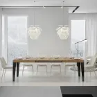 Uitschuifbare tafel tot 284 cm in verschillende maten en afwerkingen Made in Italy - Strand Viadurini