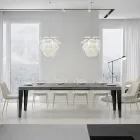 Uitschuifbare tafel tot 284 cm in verschillende maten en afwerkingen Made in Italy - Strand Viadurini