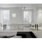 Uitschuifbare tafel tot 440 cm in verschillende maten en afwerkingen Made in Italy - Strand Viadurini