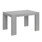 Uitschuifbare tafel tot 440 cm in houten microdeeltjes gemaakt in Italië - Boom Viadurini