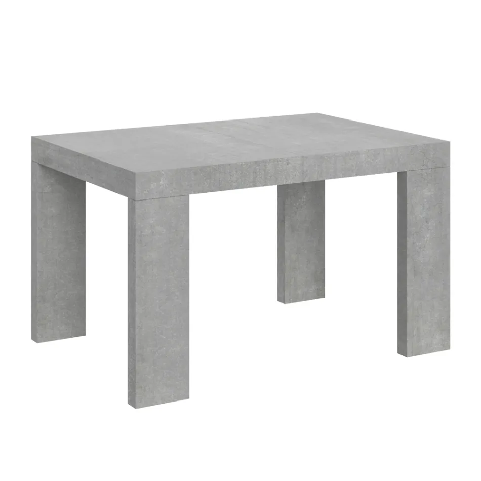 Uitschuifbare tafel tot 440 cm in houten microdeeltjes gemaakt in Italië - Boom Viadurini