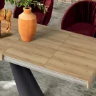 Uitschuifbare tafel met gesynchroniseerde zijopening Made in Italy - Bril Viadurini