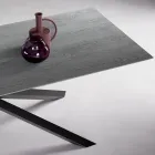 Uitschuifbare tafel met S70-poten Made in Italy - Sagi Viadurini