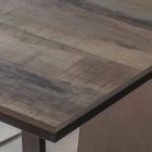 Uitschuifbare eettafel in hout en metaal tot 280 cm - Gallotto Viadurini