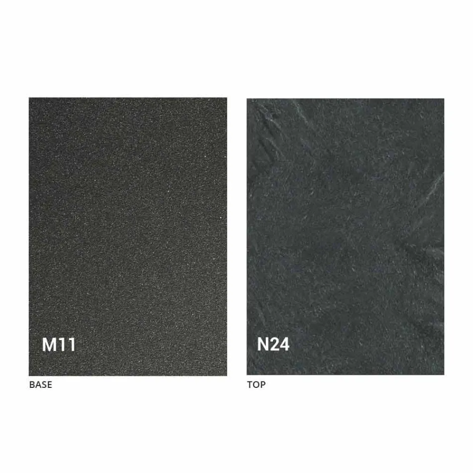 Uitschuifbare eettafel in hout en metaal tot 280 cm - Gallotto Viadurini