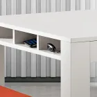 Uitschuifbare woonkamertafel in melamine Made in Italy - Ondine Viadurini