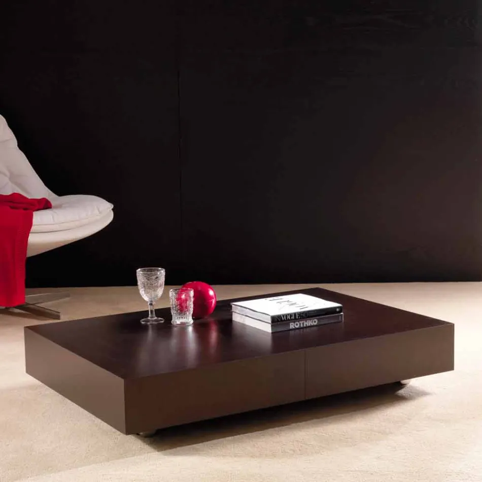 Uitschuifbare tafel door tafel om eettafel Gilmore Viadurini