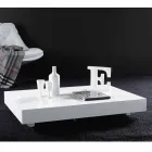 Uitschuifbare tafel door tafel om eettafel Gilmore Viadurini