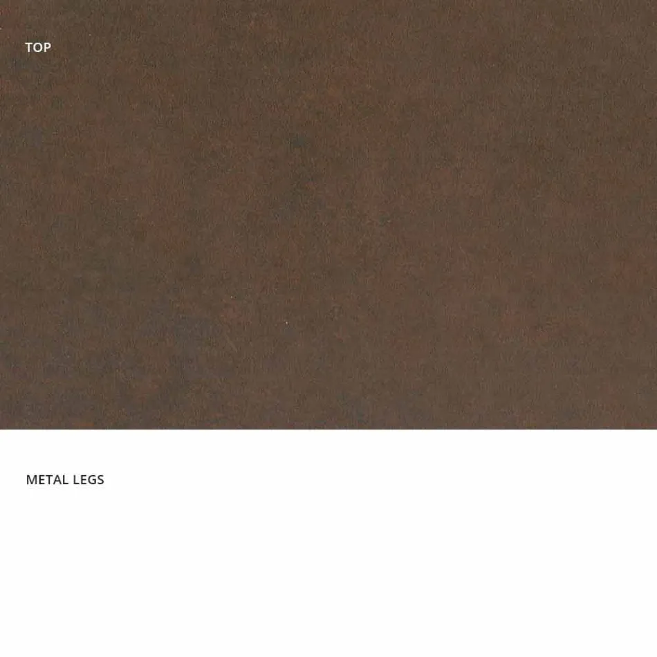 Uitschuifbare designtafel van keramisch glas, gemaakt in Italië, Dionigi Viadurini