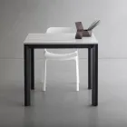 Uitschuifbare vierkante tafel tot 232 cm in HPL Made in Italy - Filiberto Viadurini
