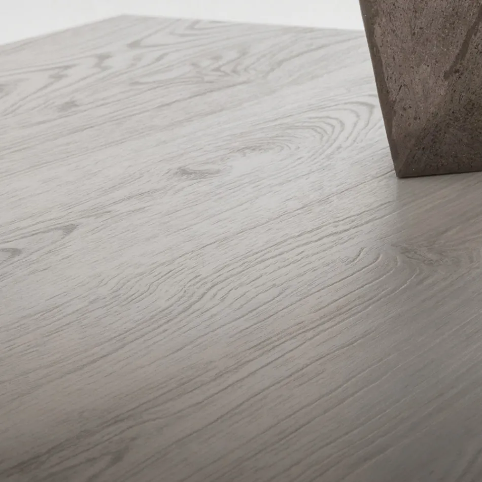 Uitschuifbare vierkante tafel tot 232 cm in HPL Made in Italy - Filiberto Viadurini