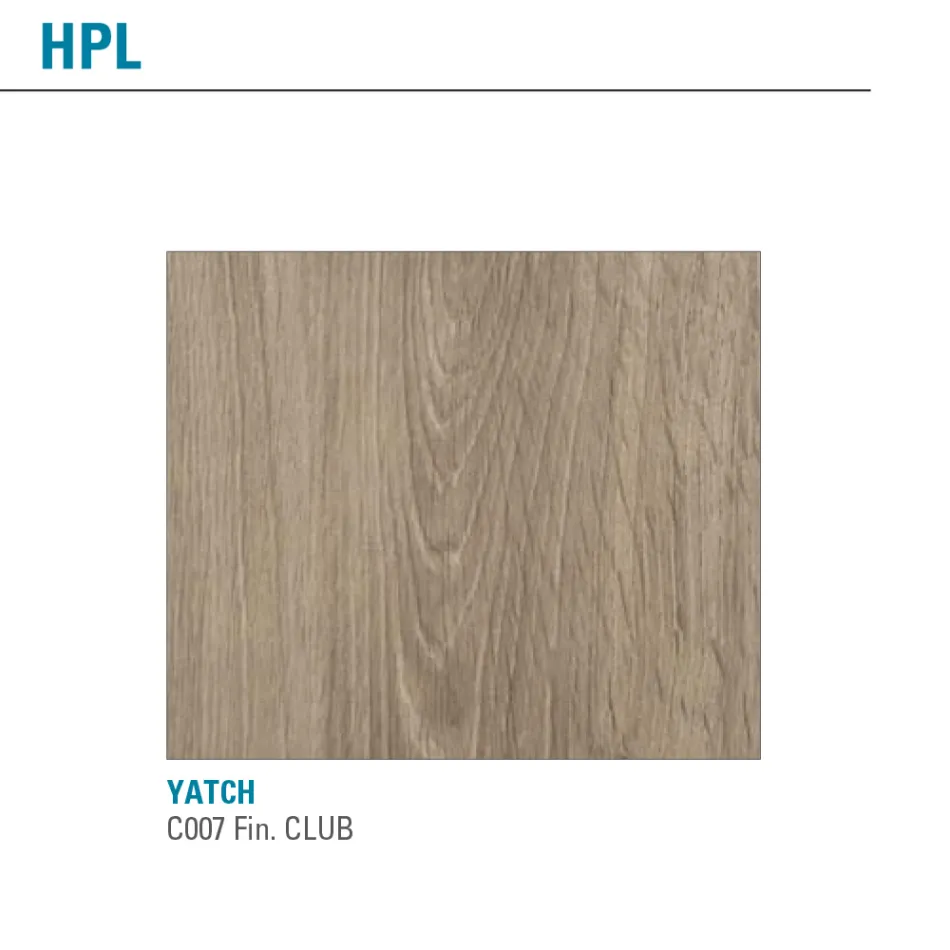 Uitschuifbare vierkante tafel tot 232 cm in HPL Made in Italy - Filiberto Viadurini