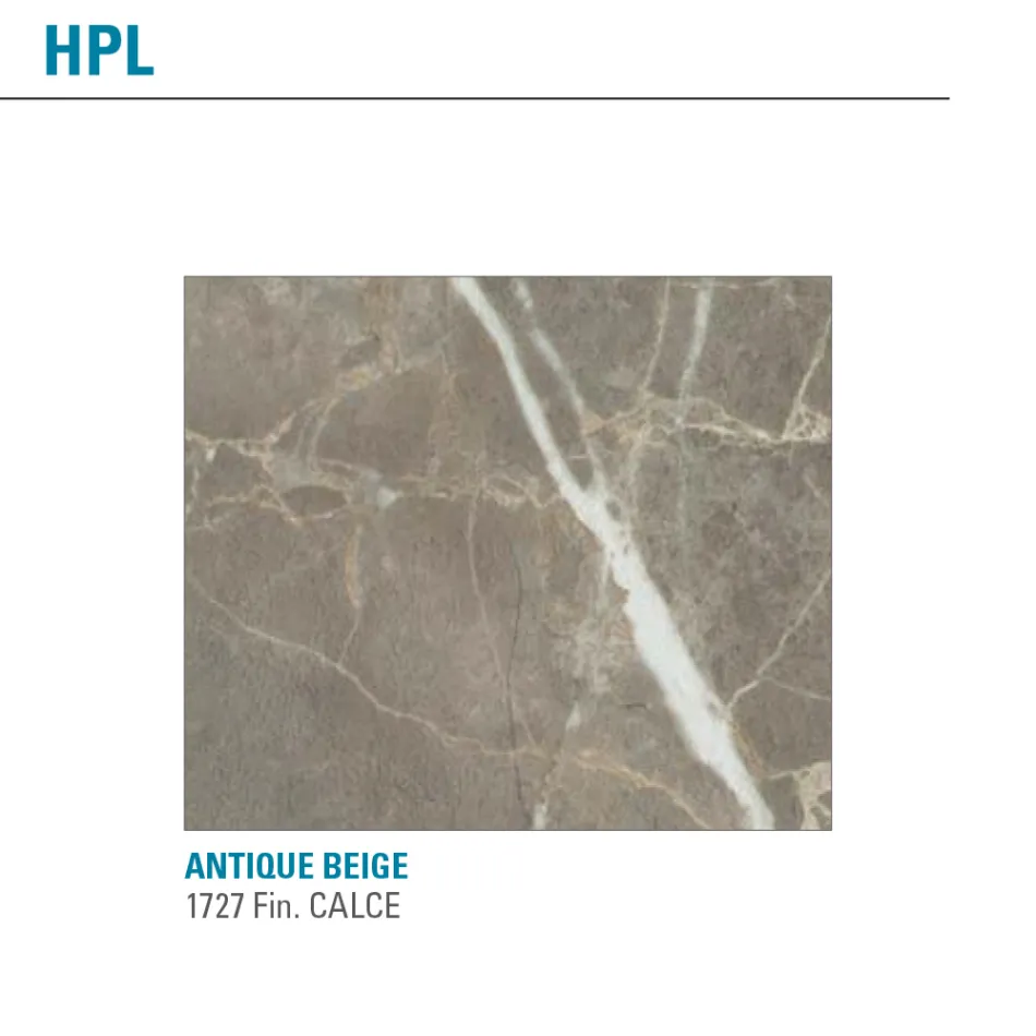 Uitschuifbare tafel tot 238 cm in metaal en Hpl Made in Italy - Pablito Viadurini