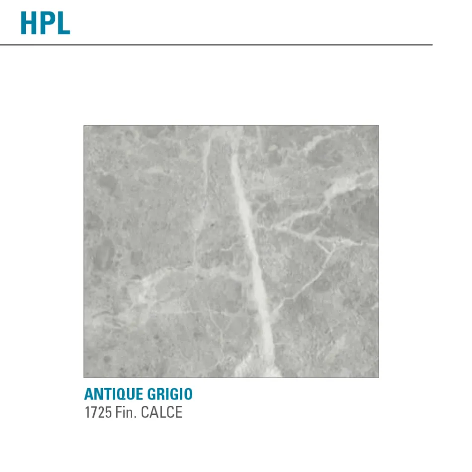 Uitschuifbare tafel tot 238 cm in metaal en Hpl Made in Italy - Pablito Viadurini