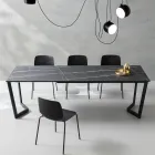 Uitschuifbare tafel tot 238 cm metaal en gekleurd Hpl Made in Italy - Pablito Viadurini
