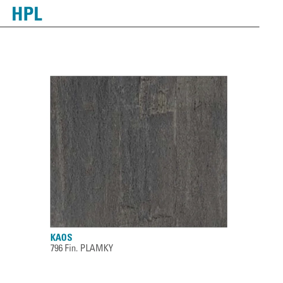 Uitschuifbare tafel tot 238 cm metaal en gekleurd Hpl Made in Italy - Pablito Viadurini