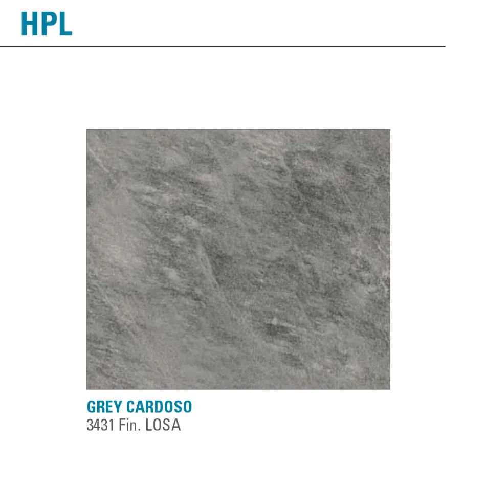 Uitschuifbare tafel tot 238 cm metaal en gekleurd Hpl Made in Italy - Pablito Viadurini