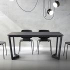 Uitschuifbare tafel tot 238 cm metaal en gekleurd Hpl Made in Italy - Pablito Viadurini