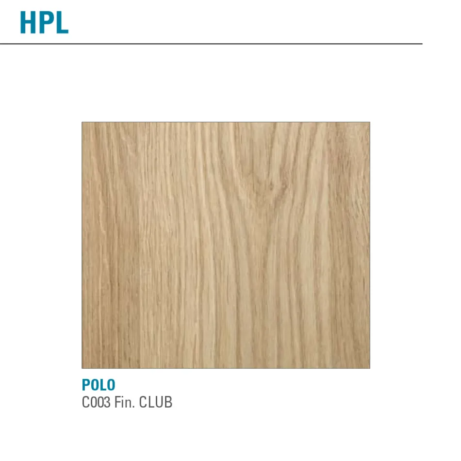 Uitschuifbare tafel tot 240 cm gekleurd Hpl blad Made in Italy - Filiberto Viadurini