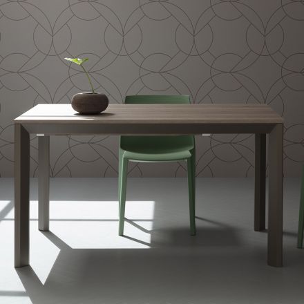 Uitschuifbare tafel tot 240 cm gekleurd Hpl blad Made in Italy - Filiberto Viadurini