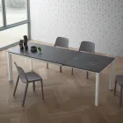 Uitschuifbare tafel tot 240 cm Blad in Laminam Made in Italy - Filiberto Viadurini