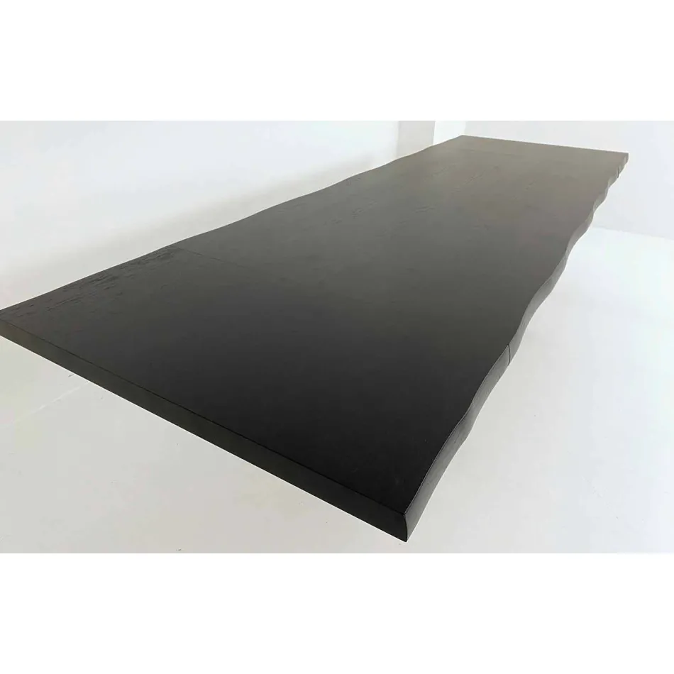 Uitschuifbare tafel tot 300 cm van Made in Italy gefineerd hout – Ezzellino Viadurini