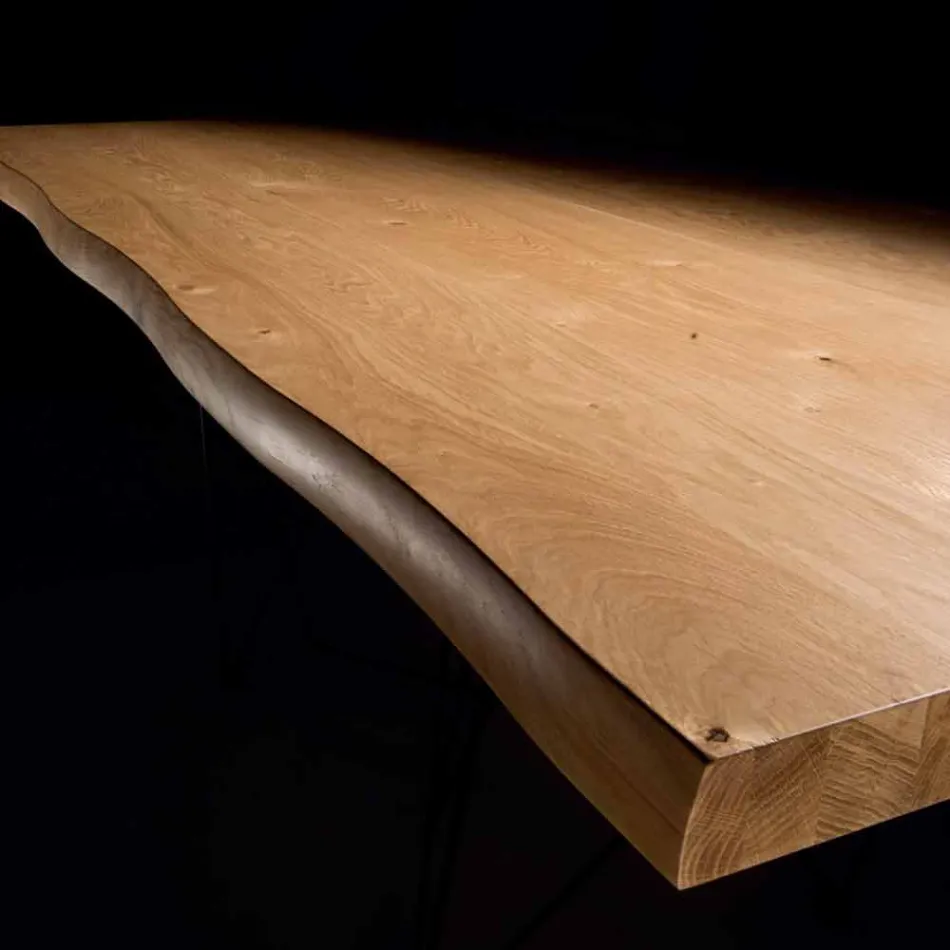Uitschuifbare tafel tot 300 cm van Made in Italy gefineerd hout – Ezzellino Viadurini