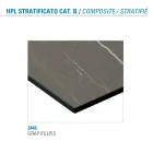 Uitschuifbare tafel tot 300 cm gelamineerd HPL blad Made in Italy - Bastiano Viadurini