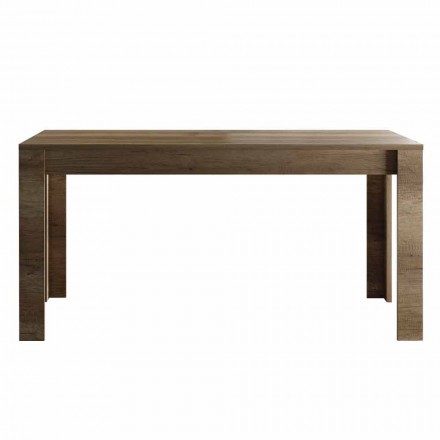 Uitschuifbare tafel tot 185 cm van Made in Italy Melamine Design - Ketra Viadurini