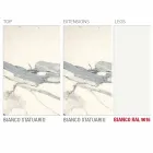 Uitschuifbare tafel tot 238 cm in Laminam en metaal Made in Italy - Remigio Viadurini